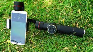 AFI V5 Professional 3-axis Gyro Motors Handheld Gimbal para Smartphone Compatible con Gopros Cámaras